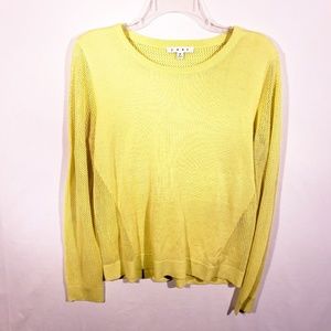 CAbi split back pullover sweater #199, like new